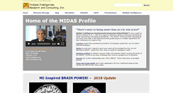 Desktop Screenshot of miresearch.org
